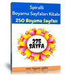 Spiralli Boyama Sayfalar Kitab 250 Seilmi Boyama Sayfas