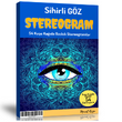 Sihirli GZ Stereogram Spiralli Kitap