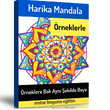 Harika Mandala Örneklerle Spiralli Kitap