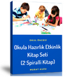 Okula Hazırlık Etkinlik Kitap Seti-2 Spiralli Kitap