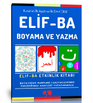 Elif-Ba Harfleri Boyama ve Yazma Kitab