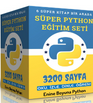 Süper Python Eğitim Seti-6 Süper Kitap