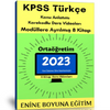 2023 KPSS Türkçe Ortaöğretim Modüler Kitap Seti