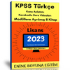 2023 KPSS Lisans Türkçe Modüler Kitap Seti