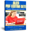 ALES Hazırlık Eğitim Seti-700 Sayfalık PDF Kitabı