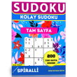 Kolay Sudoku Tam Sayfa-200 Süper Sudoku Kalem Hediyeli