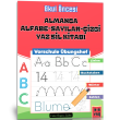 Okul ncesi Almanca Alfabe-Saylar-izgi YAZ-SL Kitab