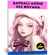 apkal Anime KIZ Boyama Kitap Seti  2 Kitap