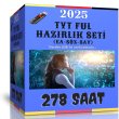 2025 TYT Ful Hazrlk Grntl Eitim Seti-278 Saat Anlatm