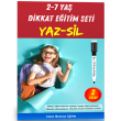 Okul ncesi 2-7 Ya Dikkat Eitim Seti YAZ-SL (2 Kitap)