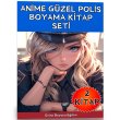 Anime Gzel Polis Boyama Kitap Seti