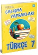 7. Sınıf Türkçe Etkinlikli Soru Bankası Çalışma Yaprakları Koza Karaca Yayın