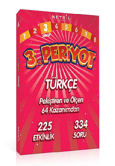 3. Sınıf PERİYOT TÜRKÇE Netbil Yayıncılık
