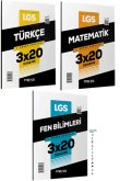 2023 LGS 1.Dönem Türkçe-Matematik-Fen Deneme Seti 3 Ders-9 deneme Marka Yayınları