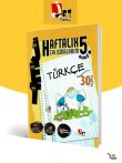 Jet Yayınları 5.Sınıf Türkçe Haftalık Çalışmalarım