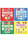 ocuklar Iin Sudoku 4 l set (Krmz, Yeil, Mavi ve Sar)