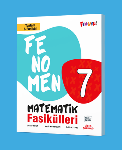 Kurmay yayınları FENOMEN 7. Sınıf Matematik Fasikül Seti (1-2-3-4-5-6. SAYILAR) Kurmay yayınları FENOMEN 7. Sınıf Matematik Fasikül Seti (1-2-3-4-5-6. SAYILAR)