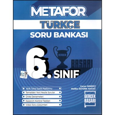 Gerçek Başarı Yayınları 6.Sınıf Türkçe Metafor Soru Bankası 9786257437288