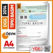 2014 DGS Saysal-Szel SYM Tpk Basm km Soru Deneme Kitap (Video zml Trkiye Geneli)