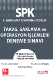SPK Takas Saklama ve Operasyon İşlemleri Deneme Sınavı 2022