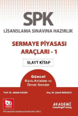 SPK Sermaye Piyasası Araçları - 1 Slayt Kitap 2022