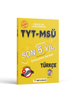 TYT-MSÜ Türkçe Son 5 Yıl Video Çözümlü Orijinal Çıkmış Sorular ve Çözümleri 2023