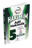 2025 Hakimim Adli Hakimlik Tamam Video zml 5 Deneme Snav 2. Bask