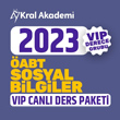 2023 ABT Sosyal Bilgiler Canl Ders Paketi (Vip Derece Grubu)