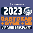 2023 ÖABT DKAB + GY-GK + EB Kral Üçlü Canlı Ders Paketi (Vip Derece Grubu)