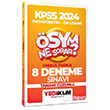 2024 KPSS SYM Ne Sorar Ortaretim nlisans Fasikl Fasikl Tamam zml 8 Deneme Yediiklim Yaynlar