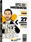 2022 KPSS Matematik Tamamı Video Çözümlü 27 Deneme Sınavı Yediiklim Yayınları - hasarlı