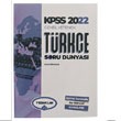 KPSS Genel Yetenek - Genel Kültür Türkçe Soru Dünyası