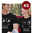Sevgili Kombini Temal Siyah (XS) Tshirt