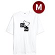 Oversize Unisex Breaking Bad Temal Beyaz (M) Tshirt