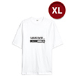 Oversize Unisex Sabrediyor Temal Beyaz (XL) Tshirt