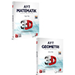 2024 AYT 3D Geometri ve AYT 3D Matematik Tamamı Video Çözümlü Soru Bankası Seti 3D Yayınları