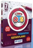 Yanıt Yayınları 7.sınıf Ortak Tarama Sınavları OTS 2023-2024