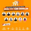 TYT Tm Dersler 2025 | Canl Eitim