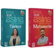 sem 2025 KPSS Trke+Matematik Aina Soru Bankas 2 li Set sem Yaynlar